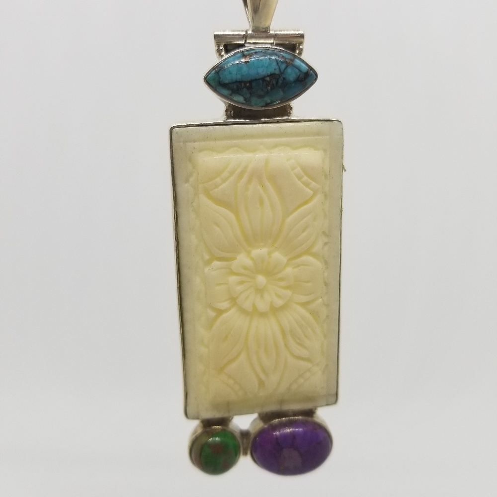 Handmade Genuine Stones Pendant